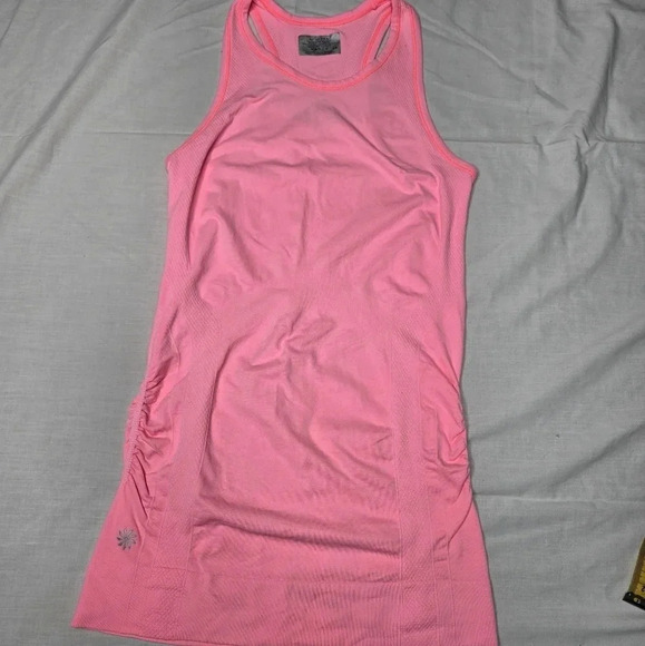 Athleta fastest tank‎ racerback tank top neon pink size XS - Picture 1 of 6